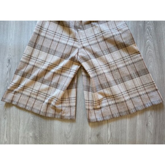 Glen Echo Sportswear Plaid Wool Womens Blazer & Wide-Leg Pants Set Size 8 - Picture 4 of 15